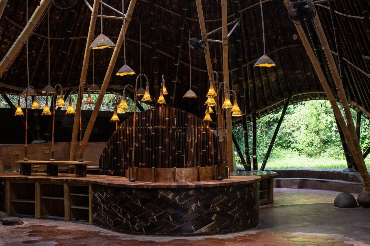 BIM Architecture | Dapur Naga Shared Kitchen and Dining Space/Bamboo U