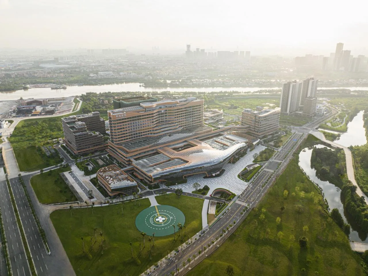 BIM Architecture | Midea · Heyou Hospital - the world's most beautiful garden style hospital with an investment of billions of dollars/Jiedian International Architecture in the UK
