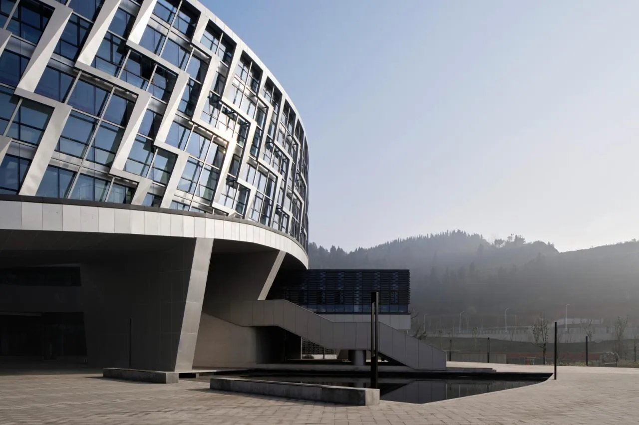 BIM Architecture | Chongqing Electric Power College Library/Tianjin University Design Institute · Gu Zhihong Studio