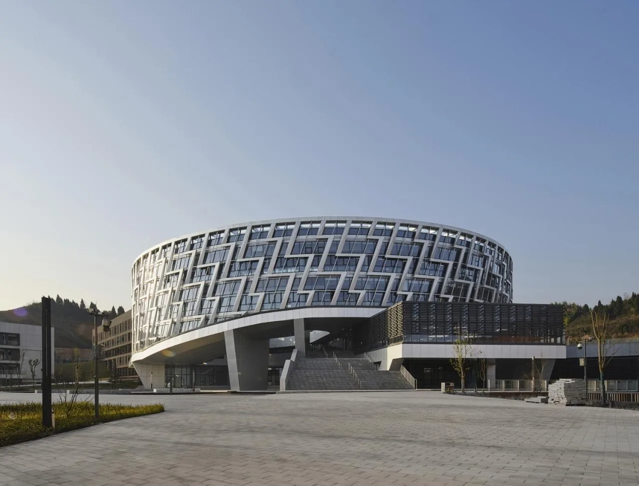 BIM Architecture | Chongqing Electric Power College Library/Tianjin University Design Institute · Gu Zhihong Studio