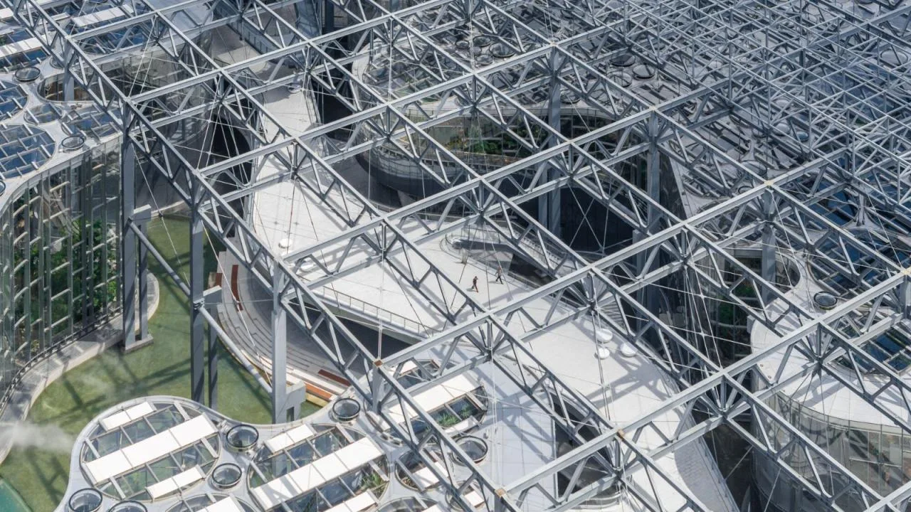 BIM Architecture | Shanghai version of 'Crazy Botanical Garden', Asia's largest greenhouse garden/Delugan Meissl Associated Architects