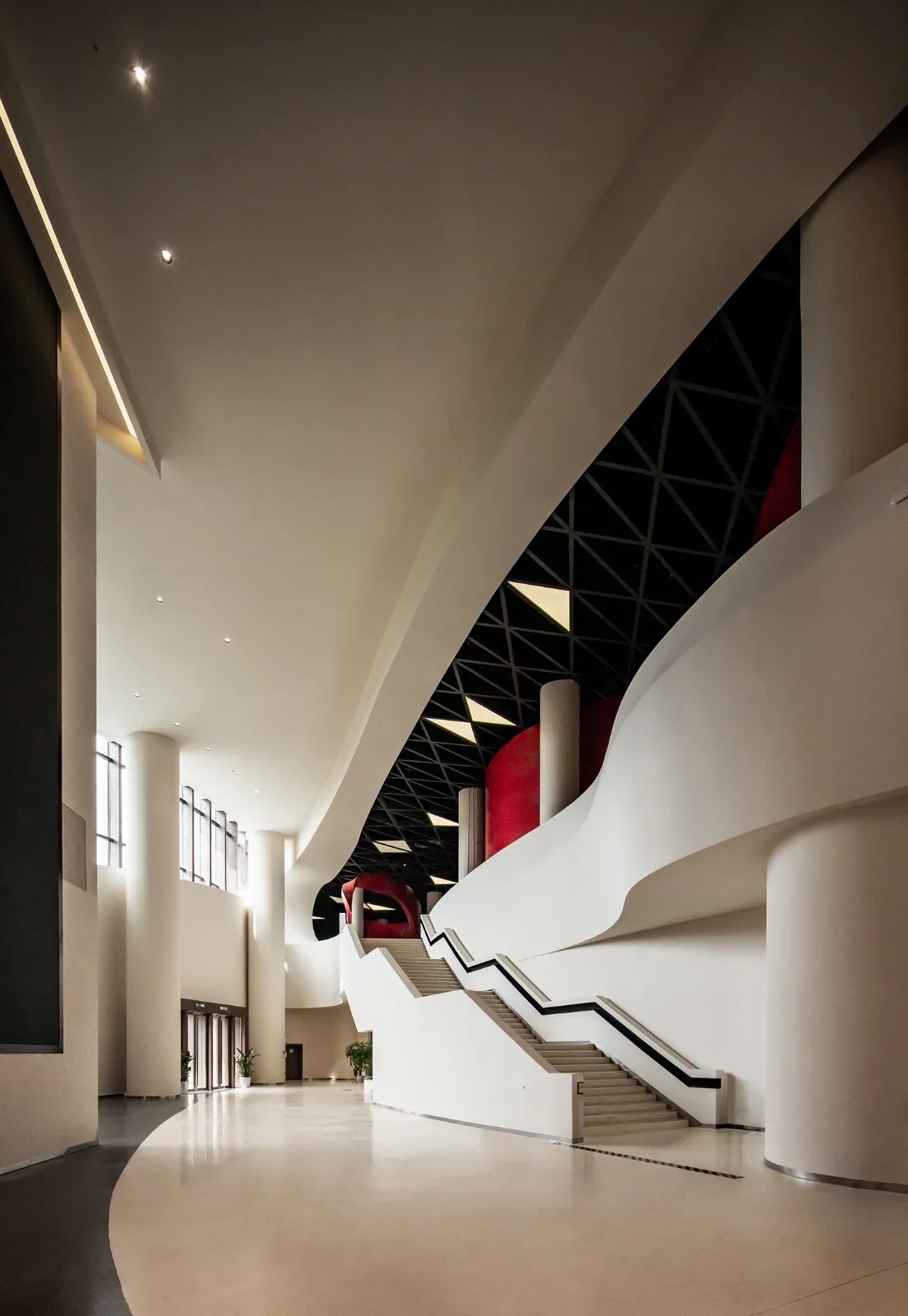 BIM Architecture | Long March Culture Digital Art Museum/China Zhongyuan