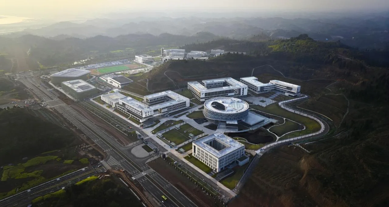 BIM Architecture | Chongqing Electric Power College Library/Tianjin University Design Institute · Gu Zhihong Studio