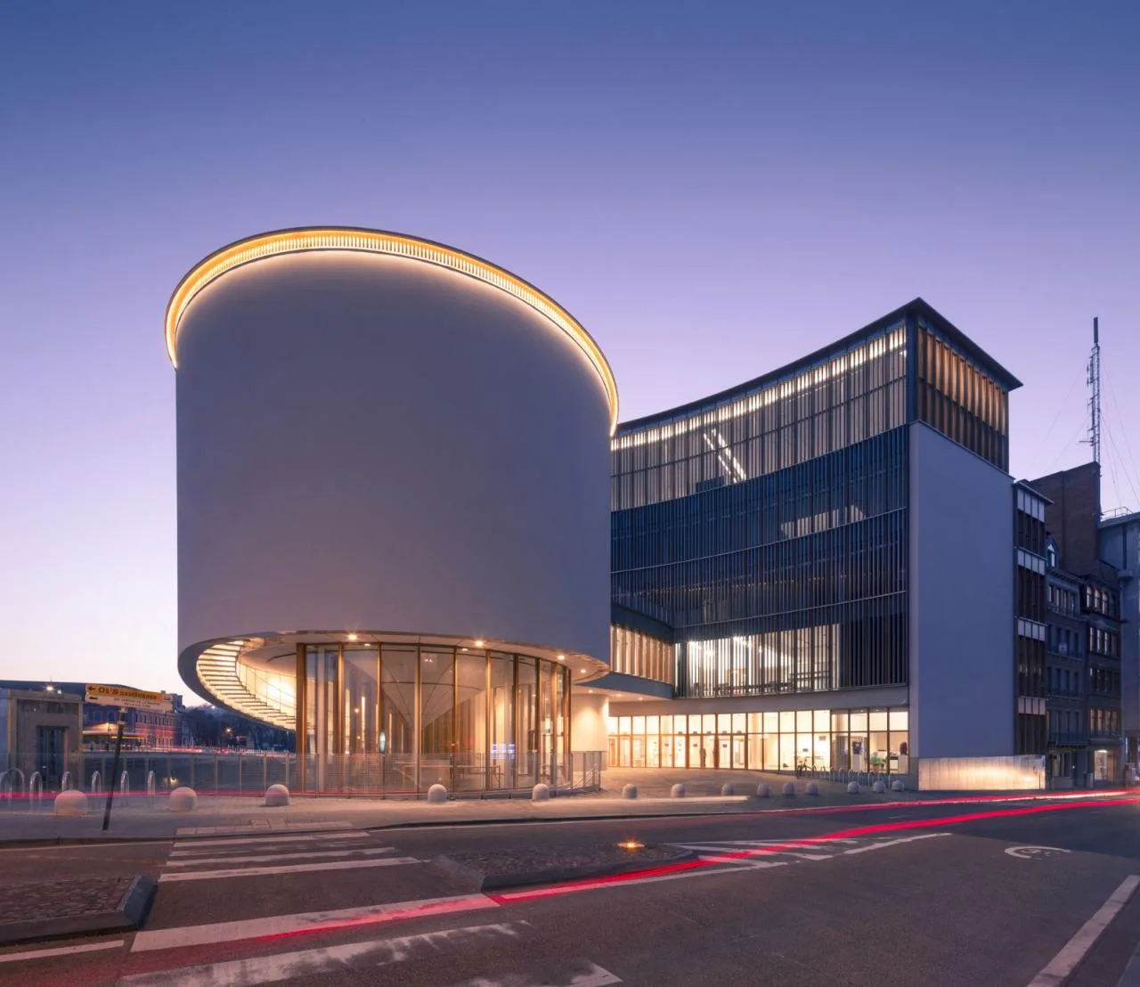 BIM Architecture | Namur Province Cultural Home/Philippe Samyn and Partners