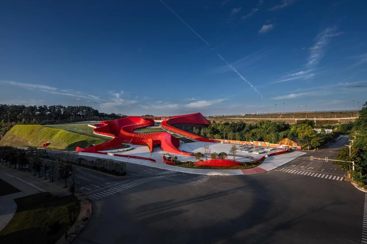 BIM Architecture | Long March Culture Digital Art Museum/China Zhongyuan