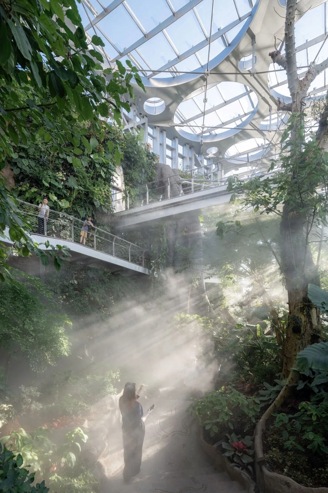 BIM Architecture | Shanghai version of 'Crazy Botanical Garden', Asia's largest greenhouse garden/Delugan Meissl Associated Architects