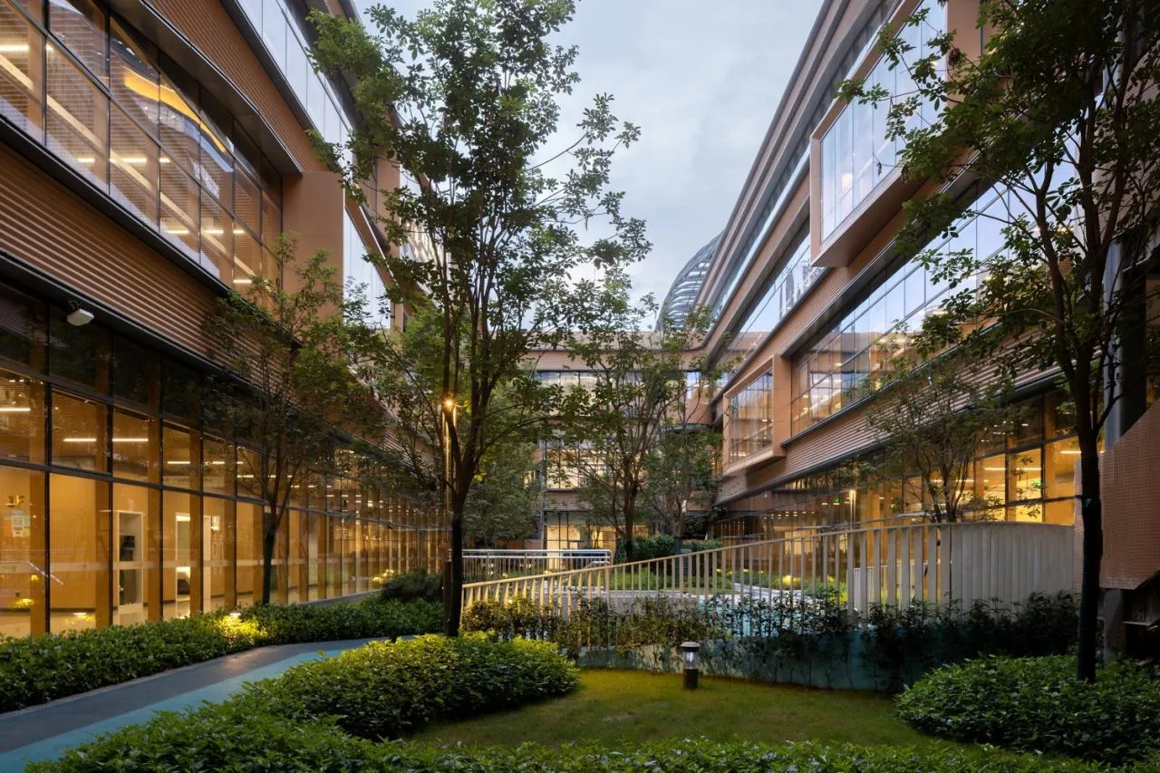 BIM Architecture | Midea · Heyou Hospital - the world's most beautiful garden style hospital with an investment of billions of dollars/Jiedian International Architecture in the UK
