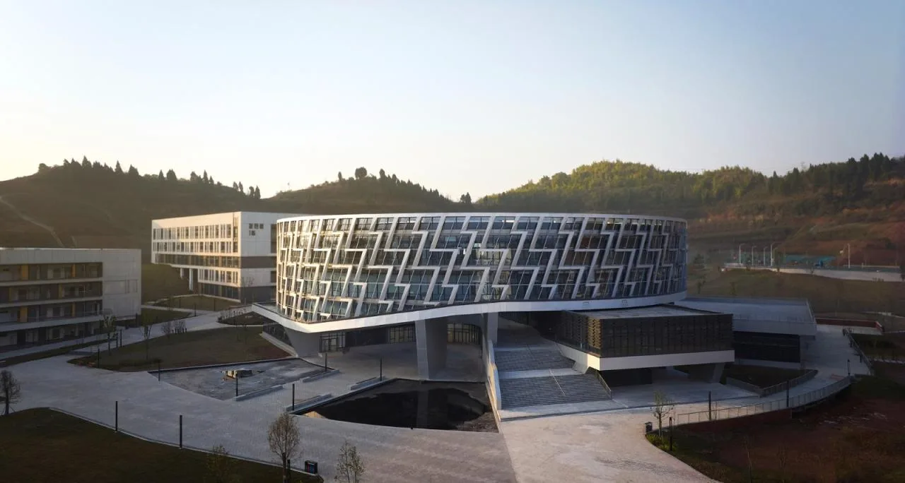 BIM Architecture | Chongqing Electric Power College Library/Tianjin University Design Institute · Gu Zhihong Studio