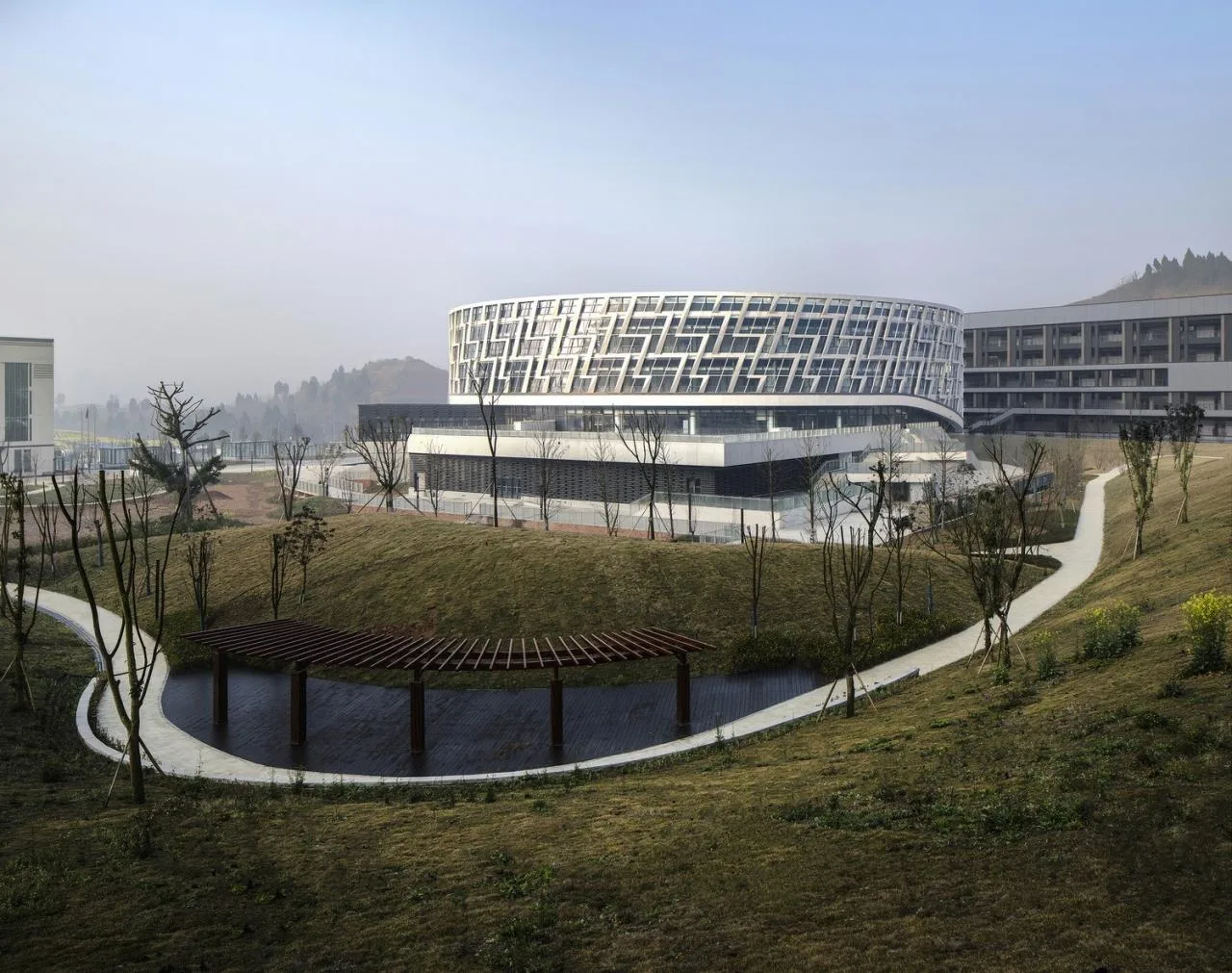 BIM Architecture | Chongqing Electric Power College Library/Tianjin University Design Institute · Gu Zhihong Studio