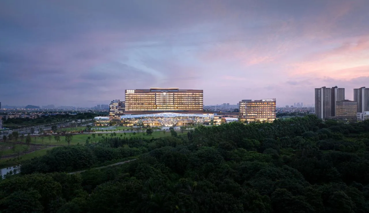 BIM Architecture | Midea · Heyou Hospital - the world's most beautiful garden style hospital with an investment of billions of dollars/Jiedian International Architecture in the UK