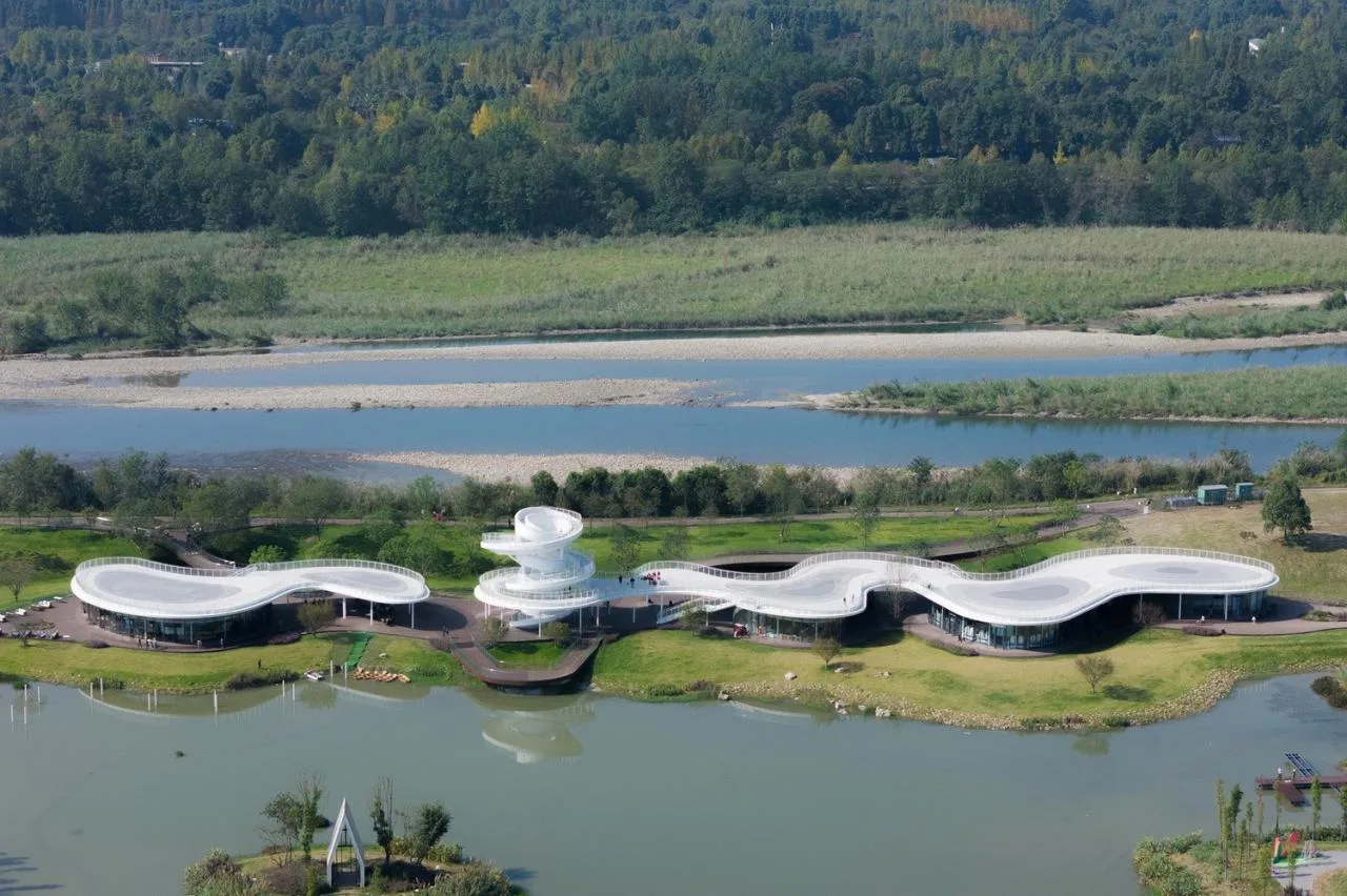 BIM Architecture | Fudao Lujiatan Wetland Park Commercial Service Center/MUDA Architecture