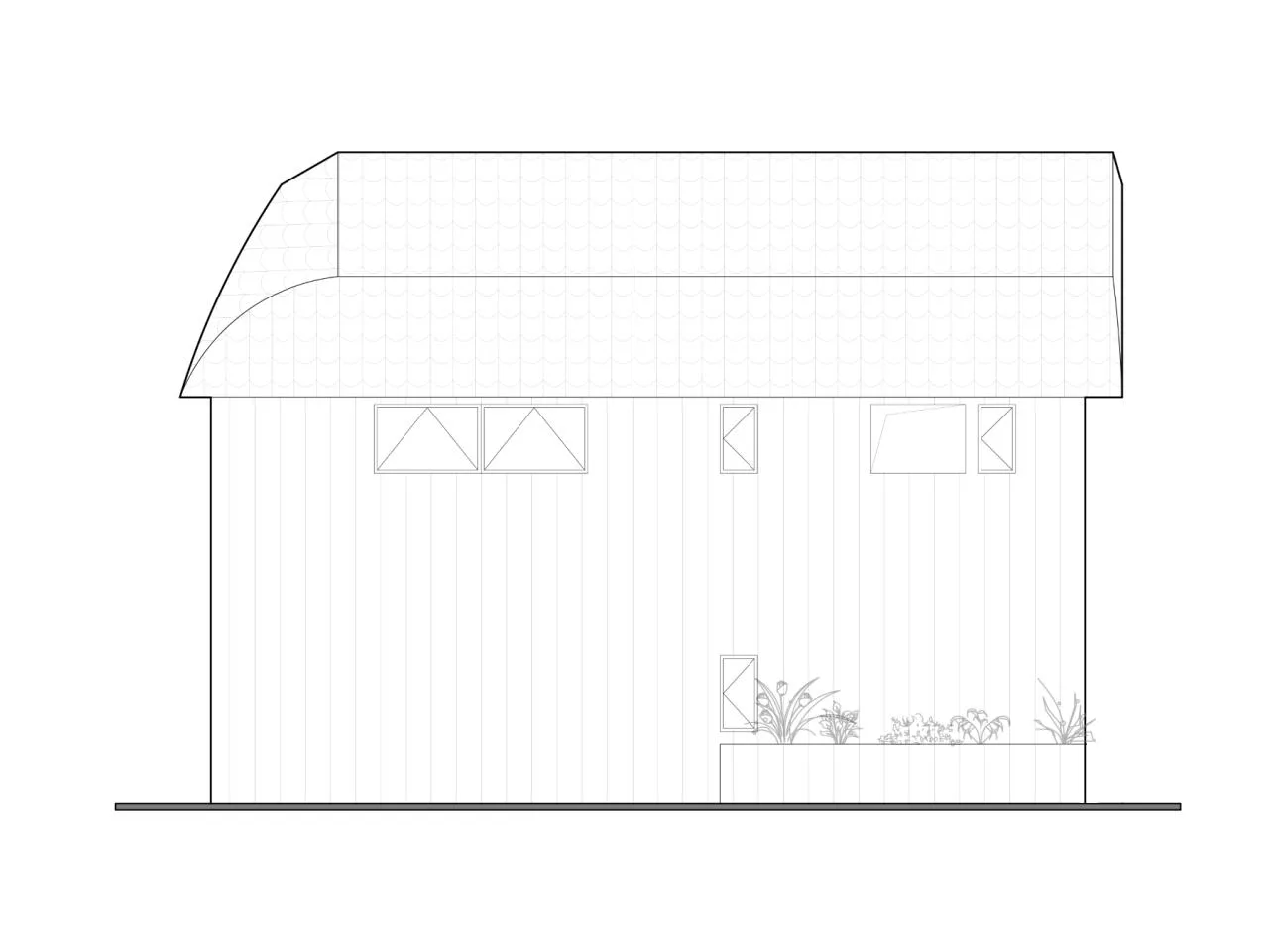 BIM Architecture | Hejiacun Elderly Home/Yumu Architecture