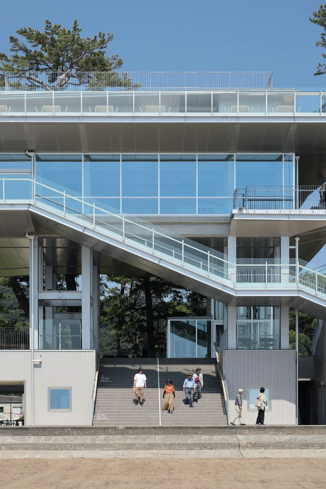 BIM Architecture | Tsunami Evacuation Complex: Toi Orange Terrace/Imai Laboratory, University of Tokyo IIS+Nippon Urban Space Co., Ltd