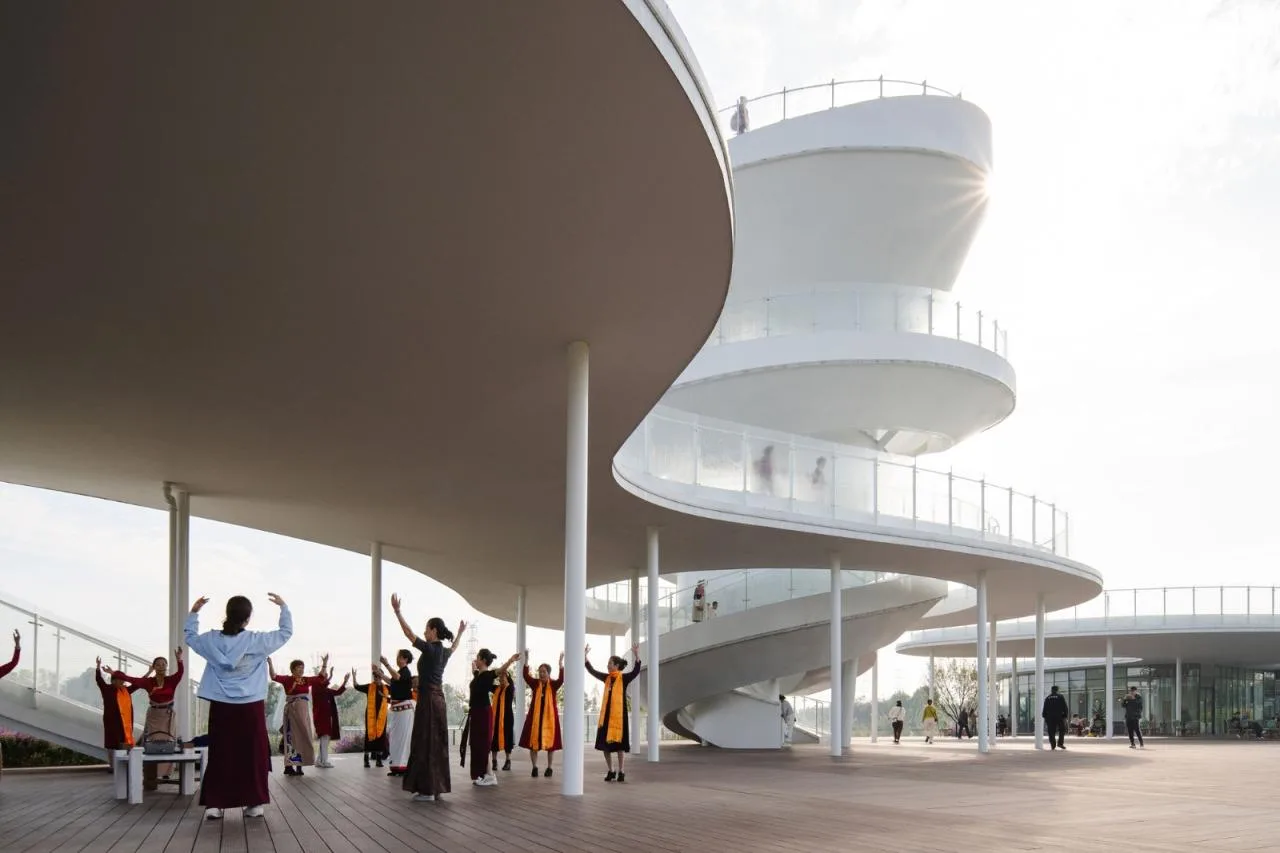 BIM Architecture | Fudao Lujiatan Wetland Park Commercial Service Center/MUDA Architecture