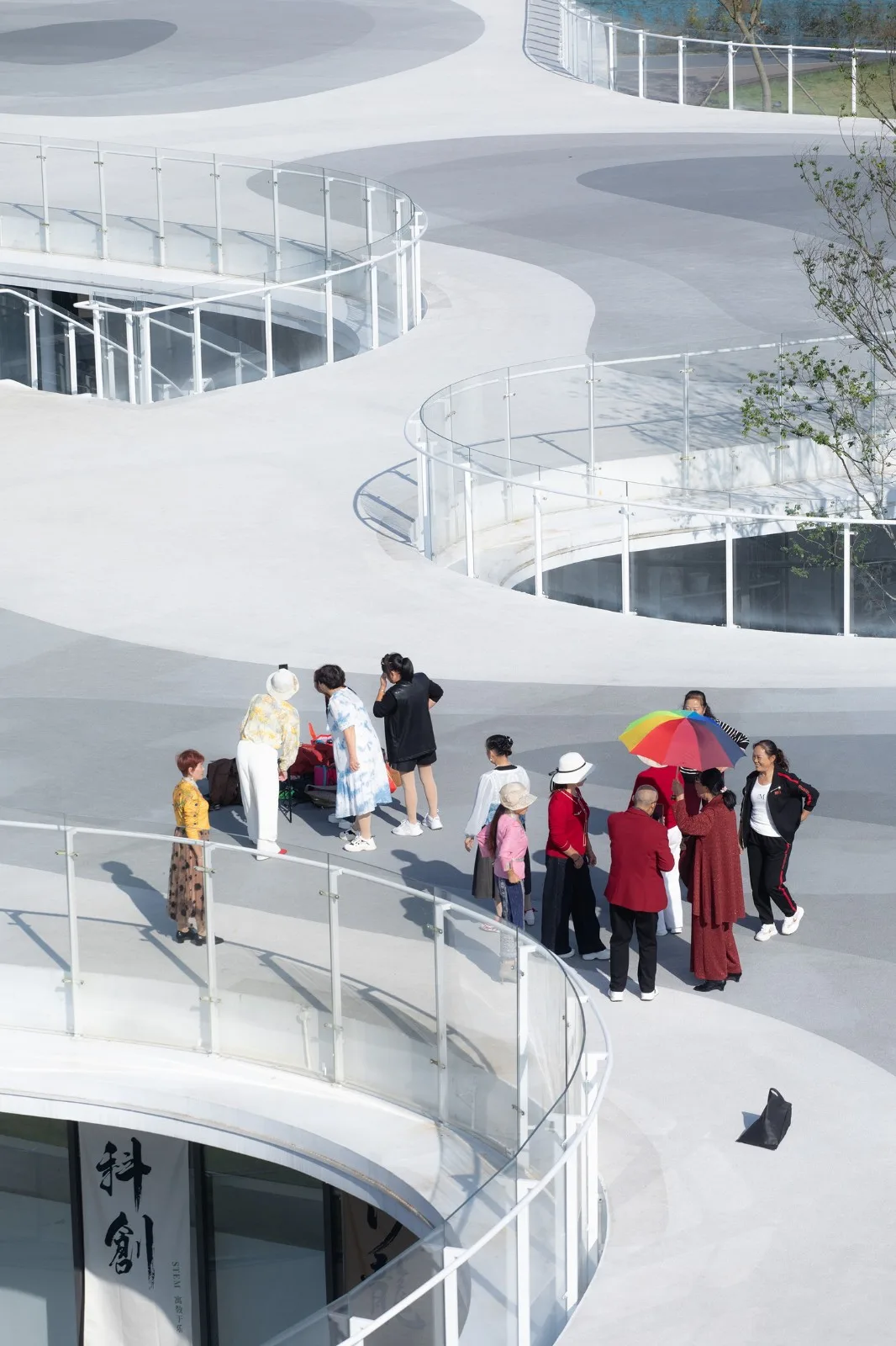 BIM Architecture | Fudao Lujiatan Wetland Park Commercial Service Center/MUDA Architecture