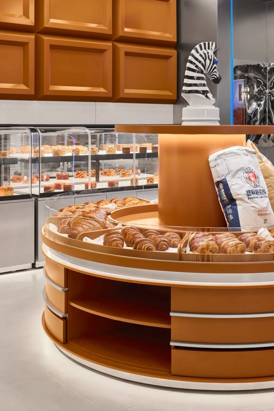 BIM Architecture | Zebra and Clever BAN& CHOC Shanghai Kaidelong Dream National First Store/WBS Interior and Exterior Studio