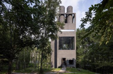 BIM Architecture: Wuling Mountain Eye Stone Soup Spring and Forest Instruments by Vertical Architecture-BIM WORLD