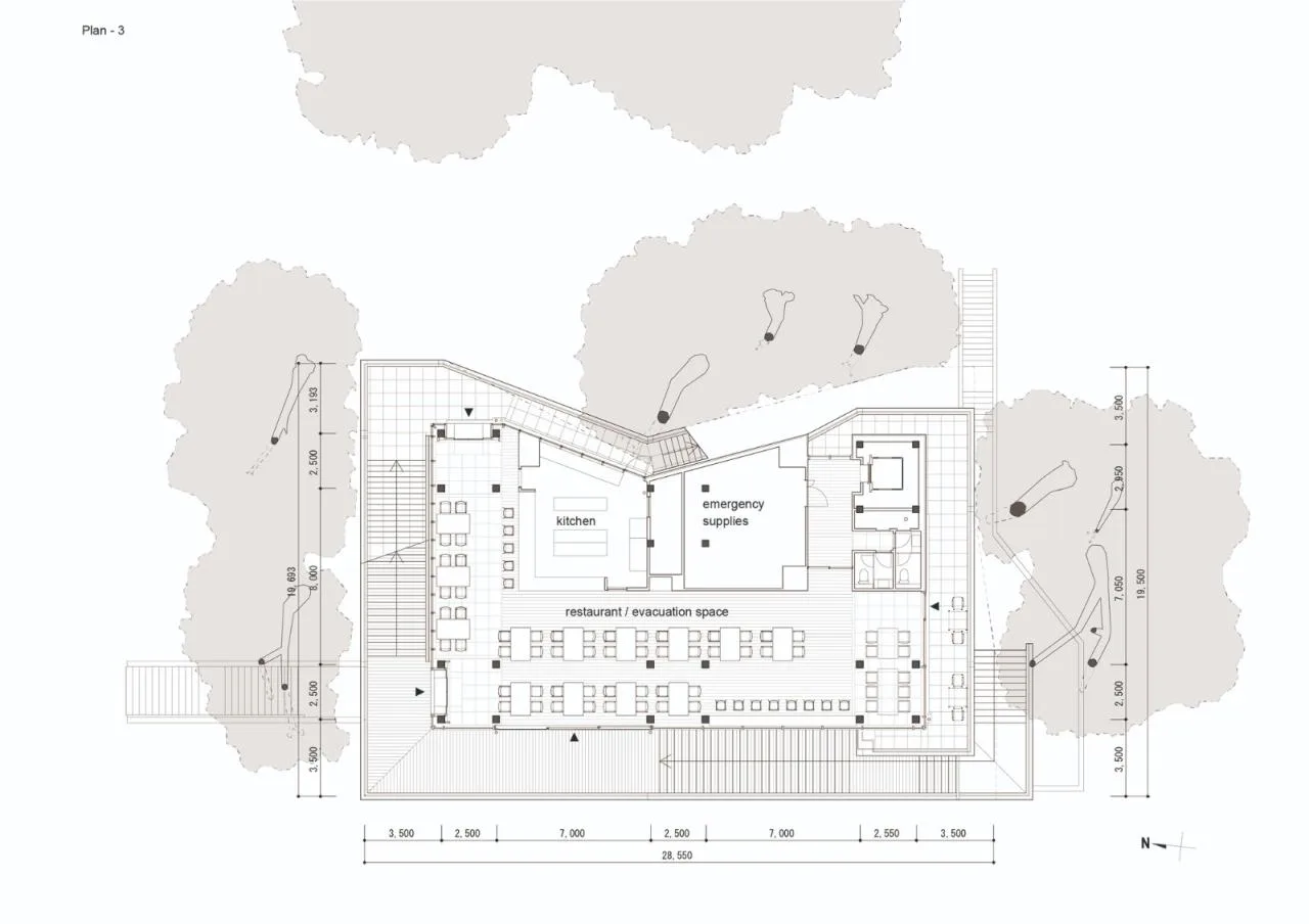 BIM Architecture | Tsunami Evacuation Complex: Toi Orange Terrace/Imai Laboratory, University of Tokyo IIS+Nippon Urban Space Co., Ltd