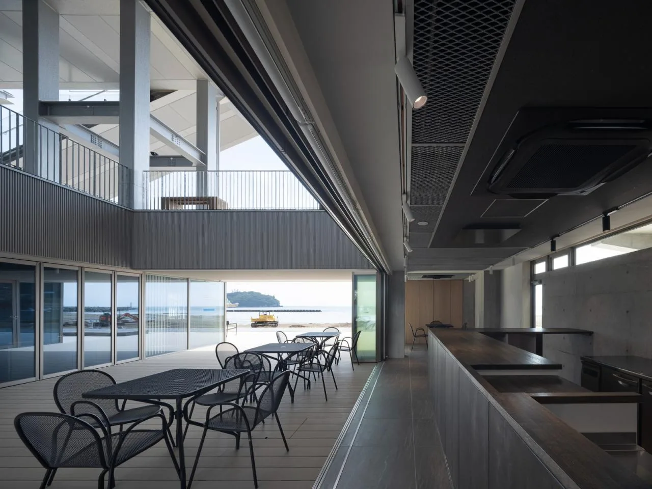 BIM Architecture | Tsunami Evacuation Complex: Toi Orange Terrace/Imai Laboratory, University of Tokyo IIS+Nippon Urban Space Co., Ltd