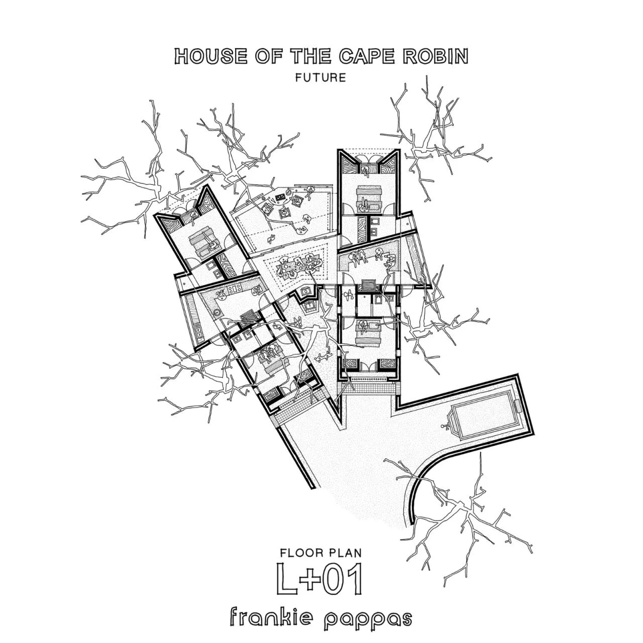 BIM Architecture | Robin Corner Villa/Frankie Pappas