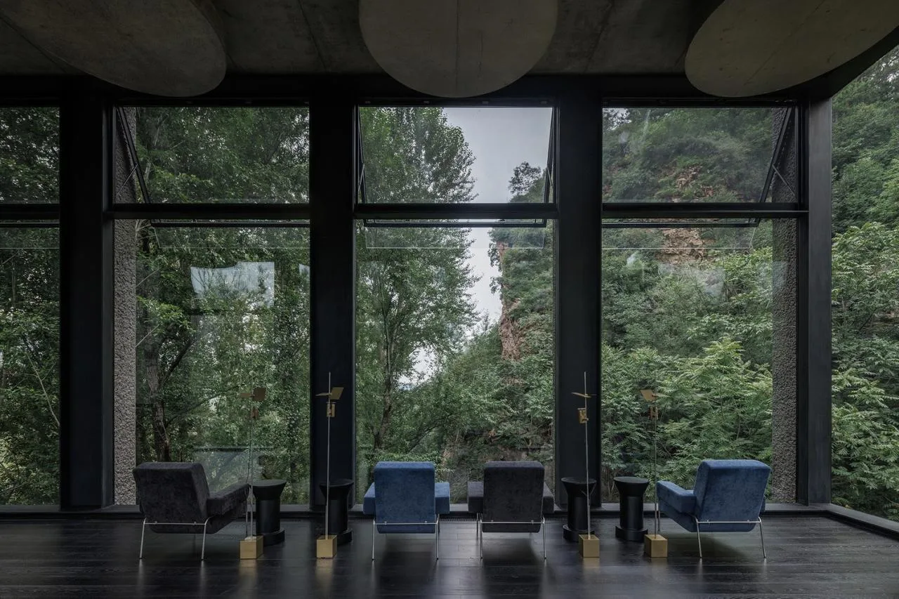 BIM Architecture | Wuling Mountain Eye Stone Soup Spring, Forest Instruments/Vertical Architecture