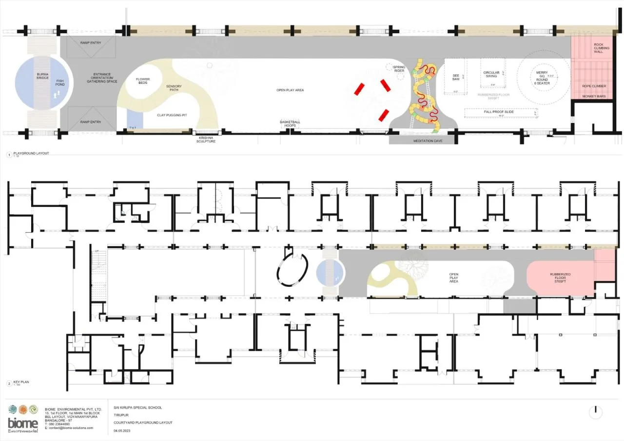 BIM Architecture | Sai Kirupa Special School/Biome Environmental Solutions