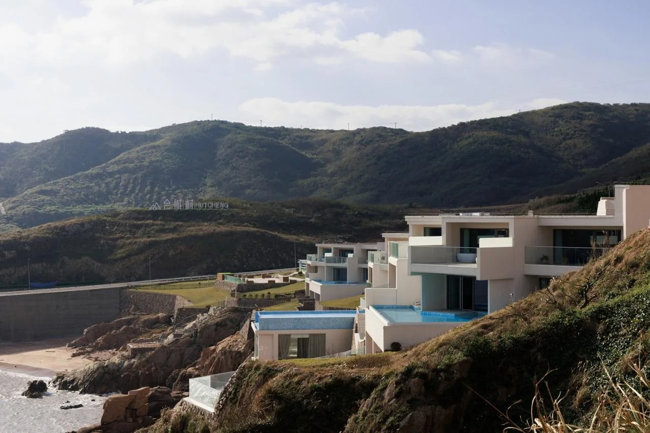 BIM Architecture | Shengsi Xihui Cliff Hotel/Yifeng Architecture