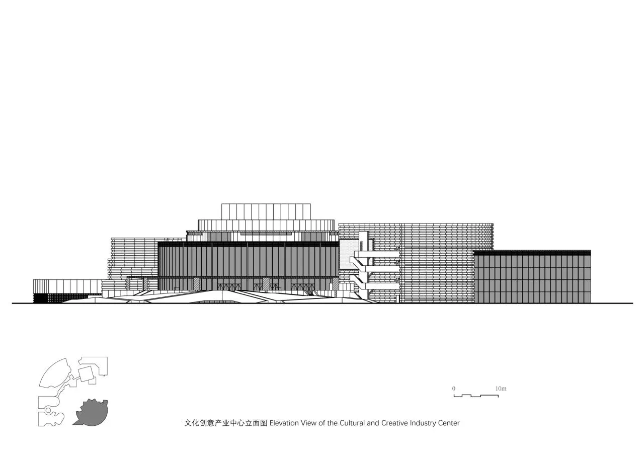 BIM Architecture | Wuhan Dongxihu Cultural Center/China Academy of Engineering Large Equipment Studio