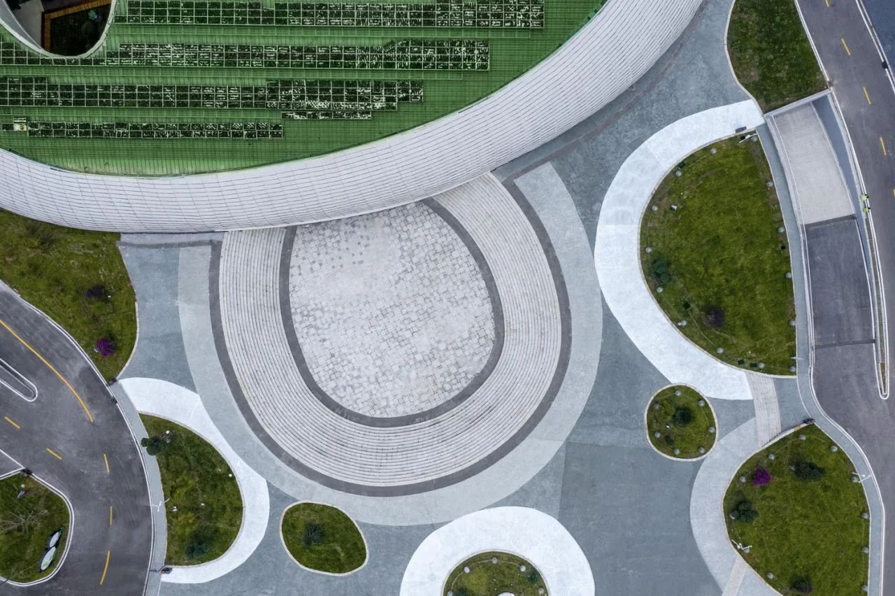 BIM Architecture | Sichuan Ya'an Panda Performing Arts Center/Zhu Xiaodi Studio