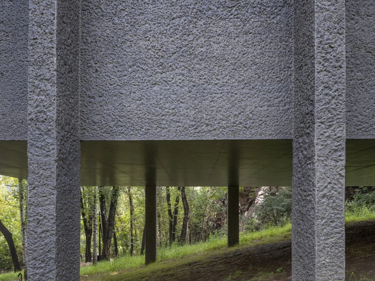 BIM Architecture | Wuling Mountain Eye Stone Soup Spring, Forest Instruments/Vertical Architecture