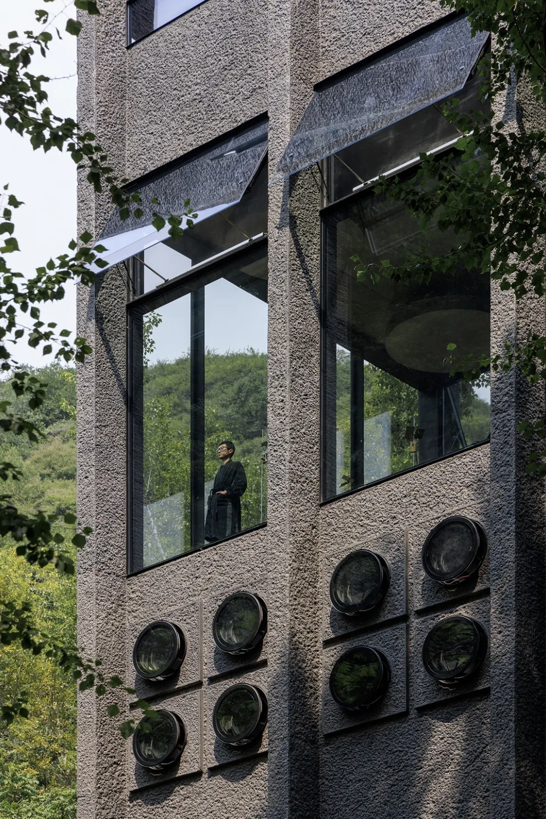 BIM Architecture | Wuling Mountain Eye Stone Soup Spring, Forest Instruments/Vertical Architecture