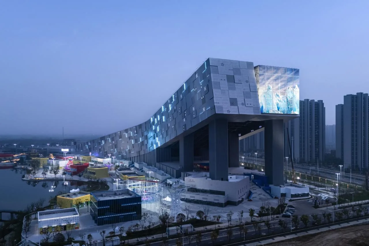 BIM Architecture | Wuhan Ganlu Mountain International Ski Resort/CLOU Ke Road Architecture
