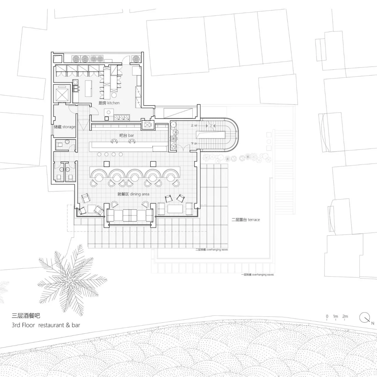 BIM Architecture | Sanya West Island Self built Commercial Renovation/Stacked Building