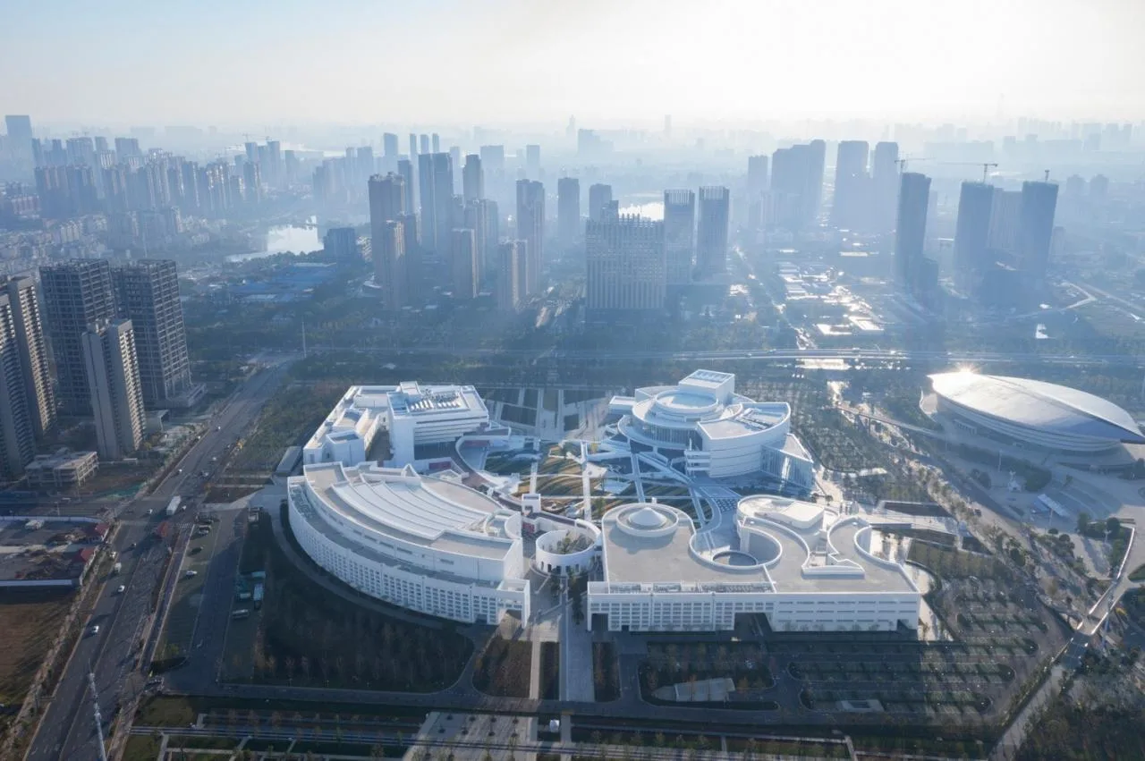 BIM Architecture | Wuhan Dongxihu Cultural Center/China Academy of Engineering Large Equipment Studio