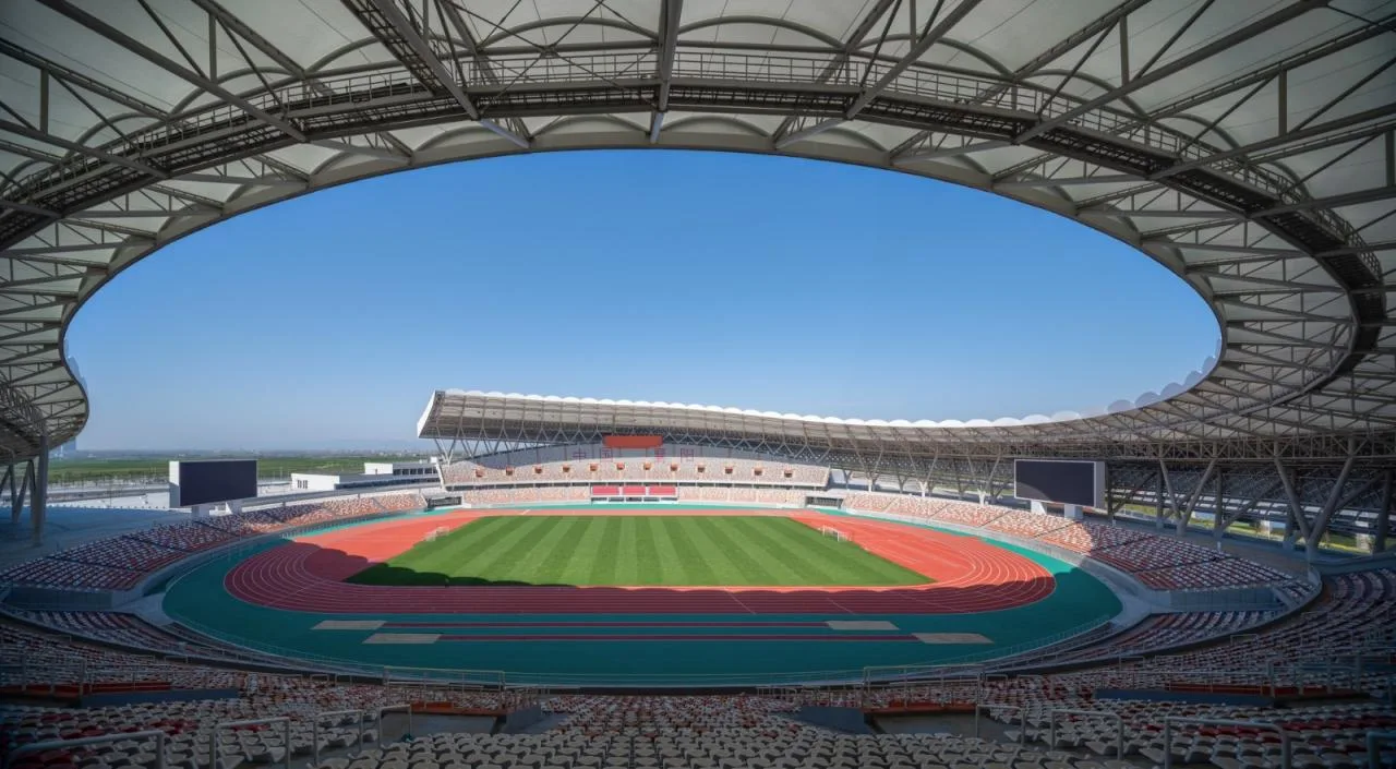 BIM Architecture | Xiangyang National Sports Center/Ink Ruler Studio of Central South Construction Institute
