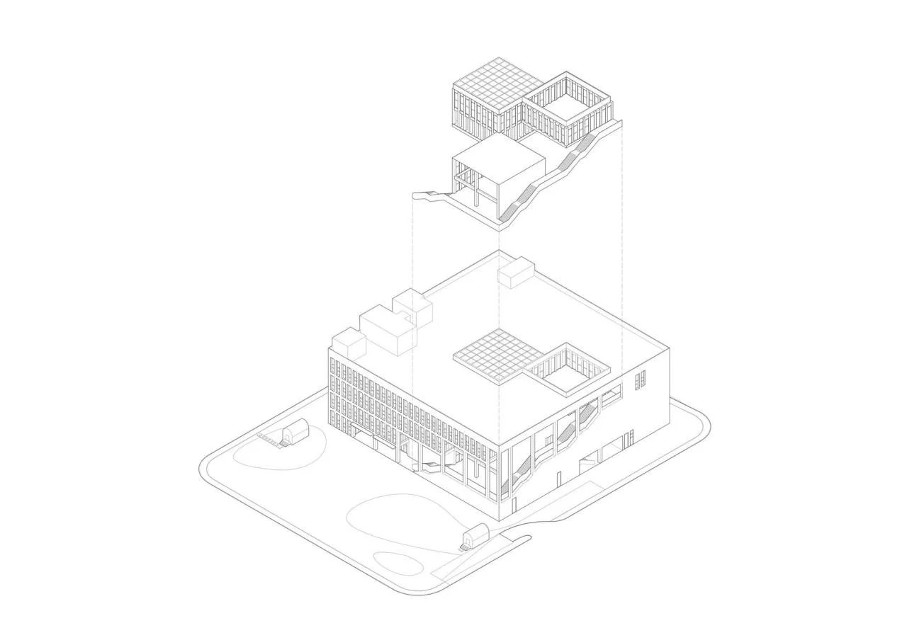 BIM Architecture | Yantai City Science and Technology Vocational College Phase II/Super City Architecture - Analysis Chart