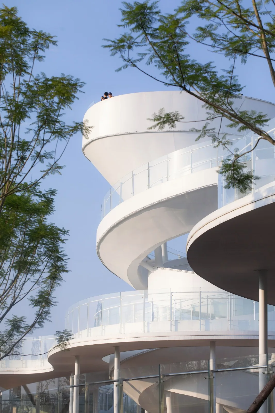 BIM Architecture | Fudao Lujiatan Wetland Park Commercial Service Center/MUDA Architecture