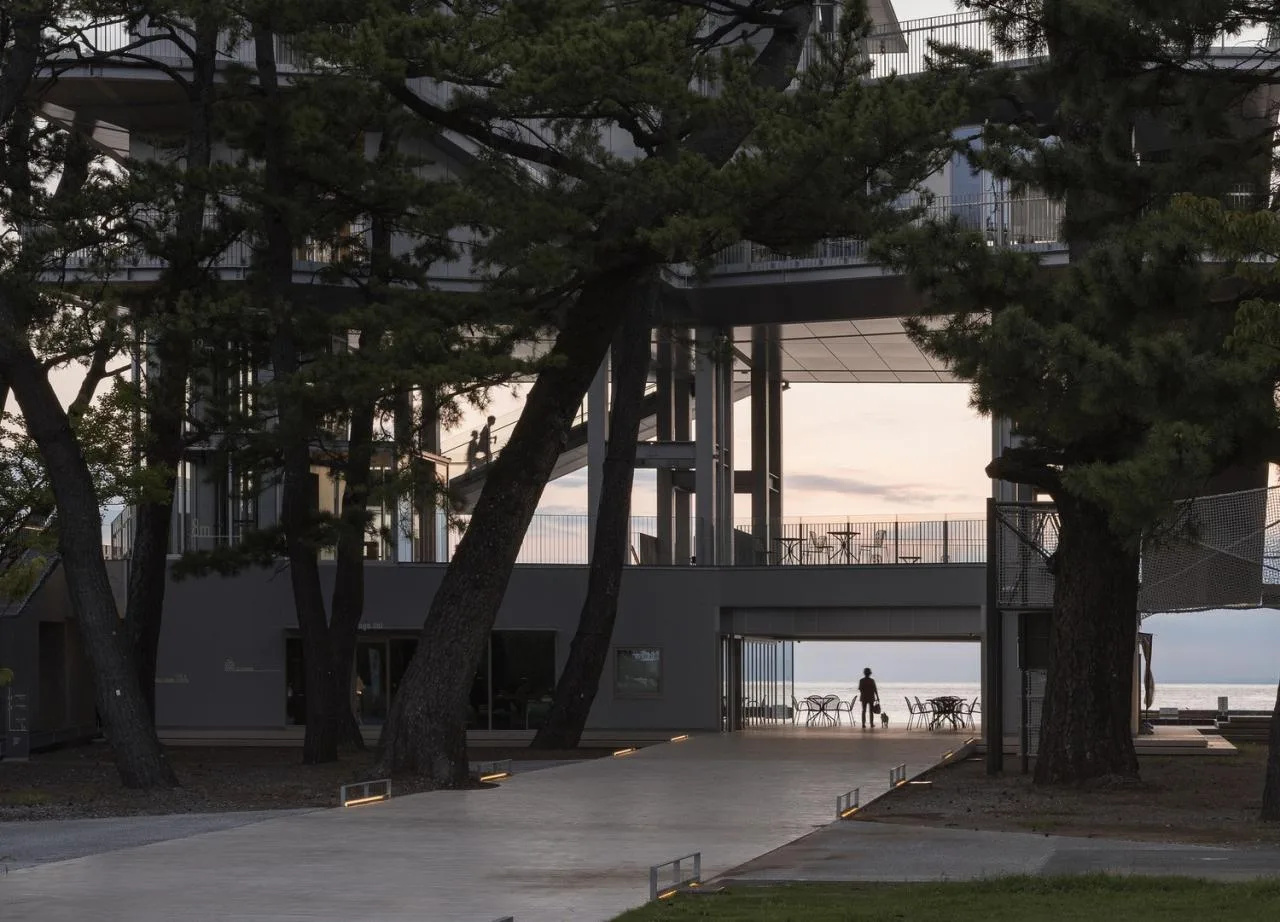 BIM Architecture | Tsunami Evacuation Complex: Toi Orange Terrace/Imai Laboratory, University of Tokyo IIS+Nippon Urban Space Co., Ltd