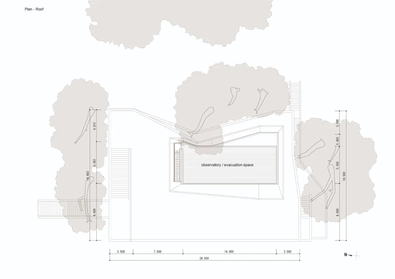 BIM Architecture | Tsunami Evacuation Complex: Toi Orange Terrace/Imai Laboratory, University of Tokyo IIS+Nippon Urban Space Co., Ltd