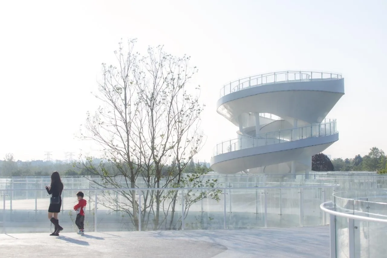 BIM Architecture | Fudao Lujiatan Wetland Park Commercial Service Center/MUDA Architecture