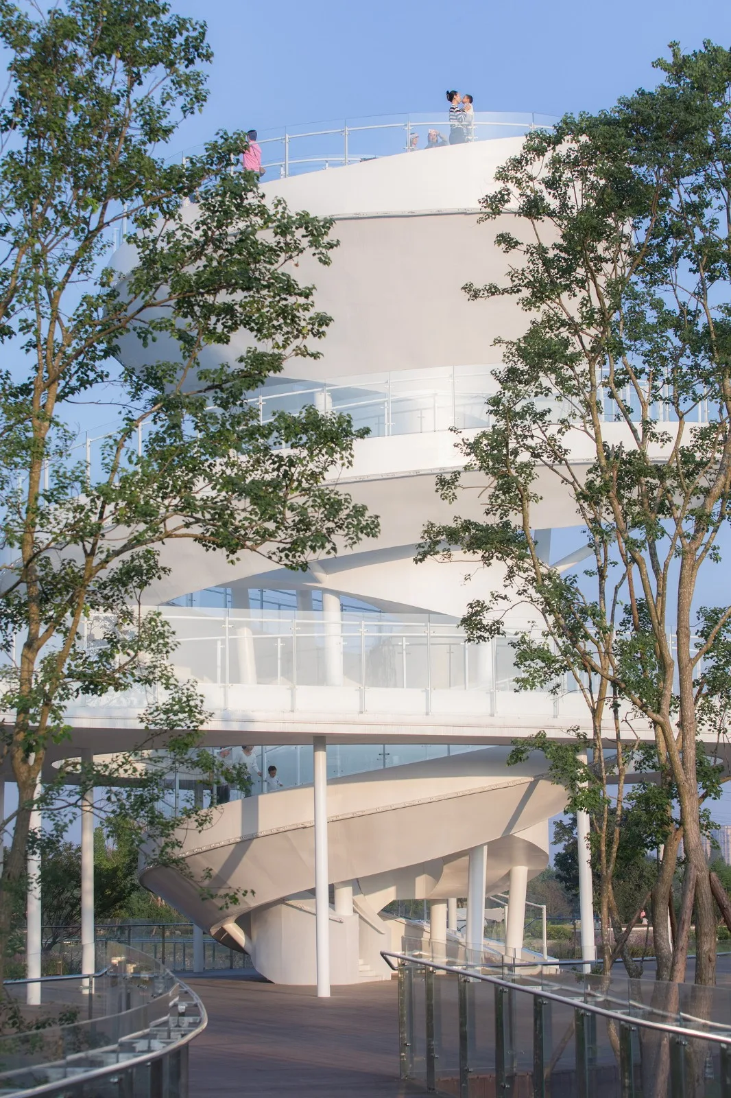 BIM Architecture | Fudao Lujiatan Wetland Park Commercial Service Center/MUDA Architecture