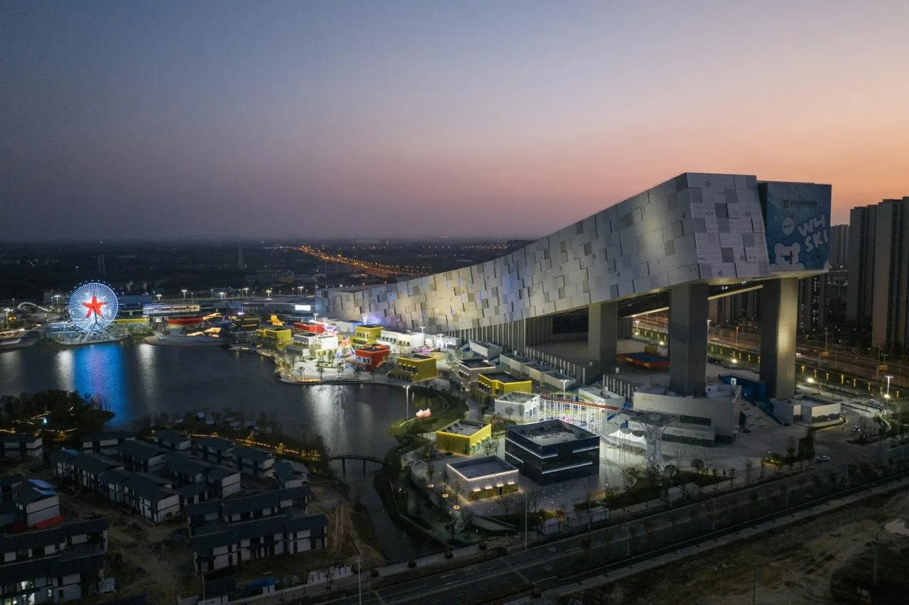 BIM Architecture | Wuhan Ganlu Mountain International Ski Resort/CLOU Ke Road Architecture