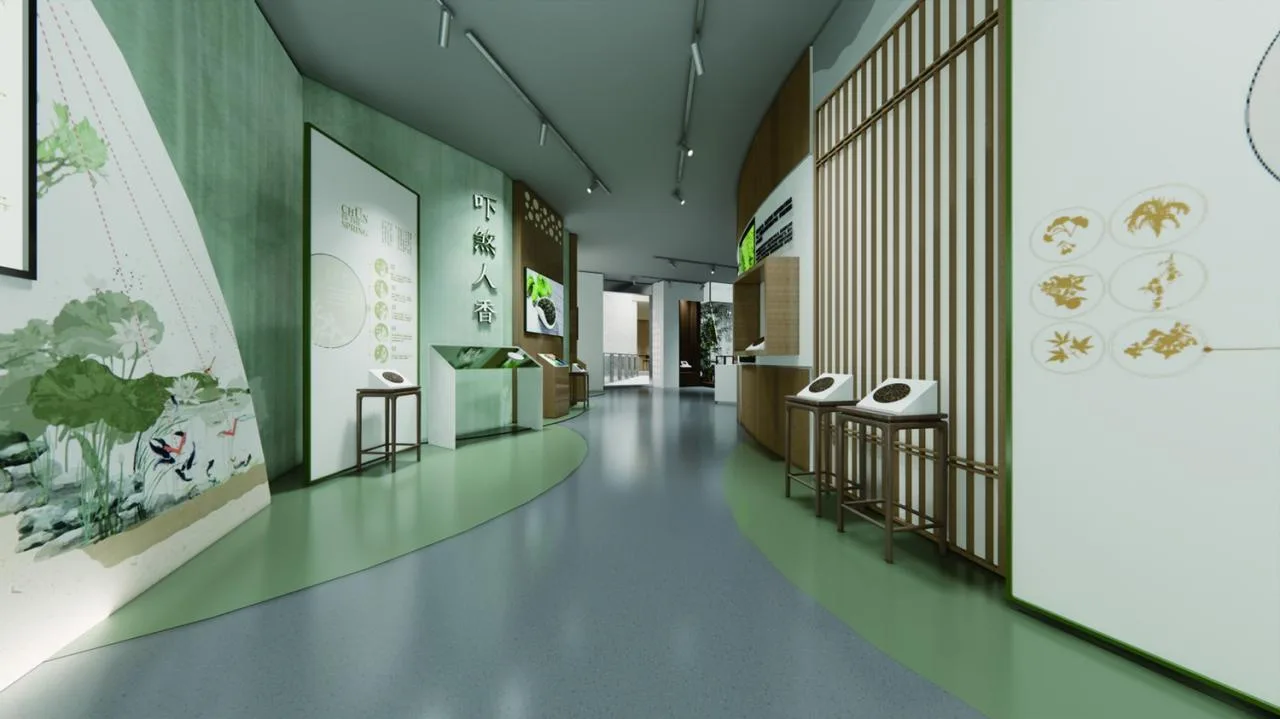 BIM Architecture | Life of Yaye: Renovation of Biluochun Tea Culture Exhibition Hall/Zhongheng Design