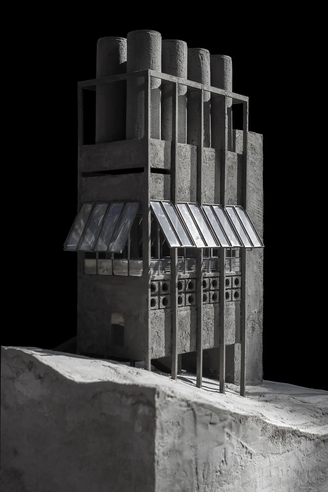 BIM Architecture | Wuling Mountain Eye Stone Soup Spring, Forest Instruments/Vertical Architecture