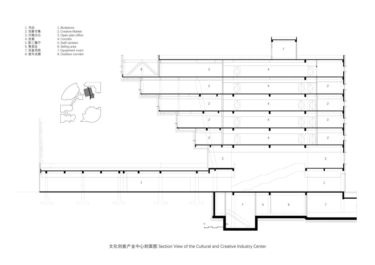 BIM Architecture | Wuhan Dongxihu Cultural Center/China Academy of Engineering Large Equipment Studio