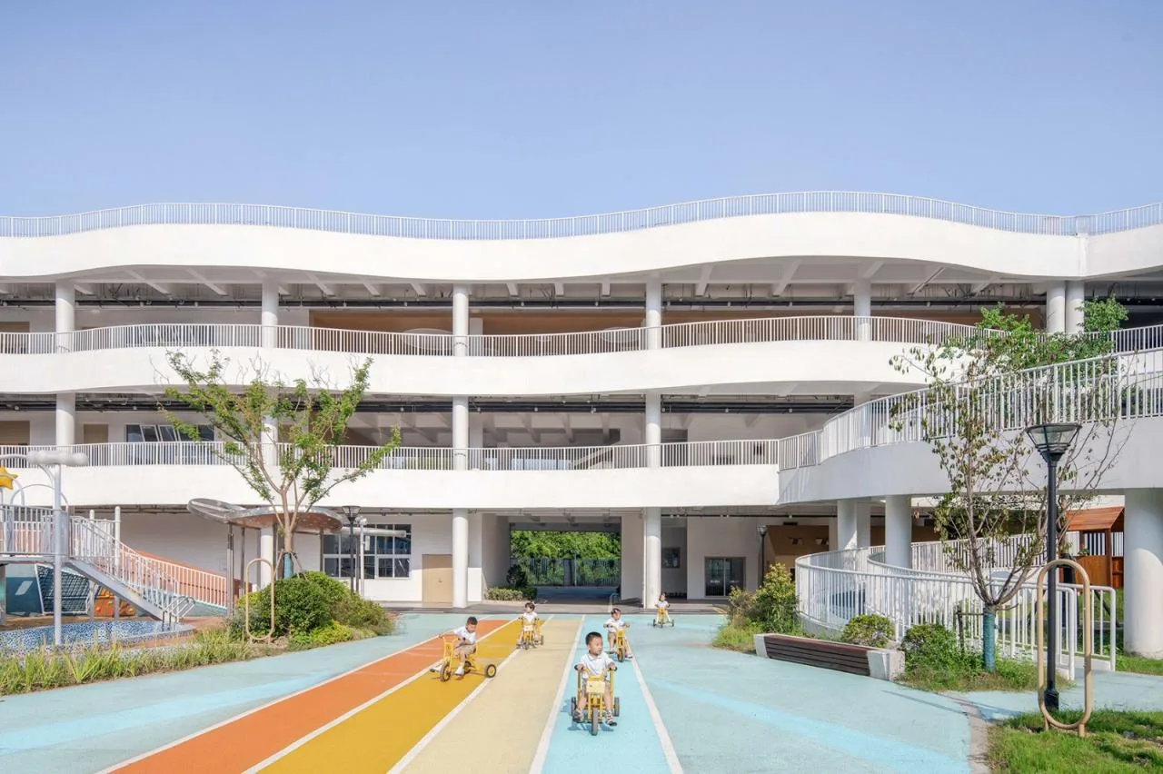 BIM Architecture | Wuxi Huaxing Kindergarten/Yuan Xiuwan Architecture Firm