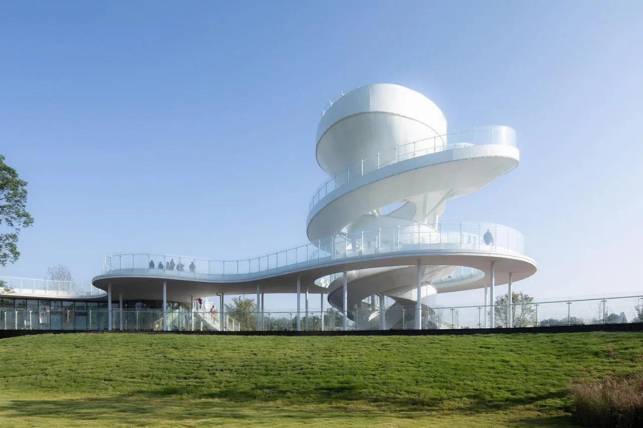 BIM Architecture | Fudao Lujiatan Wetland Park Commercial Service Center/MUDA Architecture