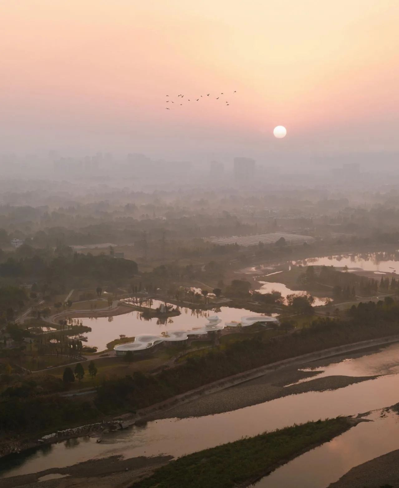 BIM Architecture | Fudao Lujiatan Wetland Park Commercial Service Center/MUDA Architecture