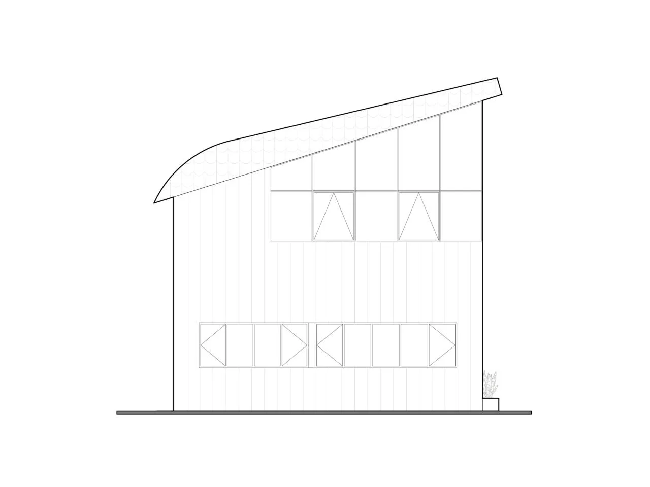 BIM Architecture | Hejiacun Elderly Home/Yumu Architecture