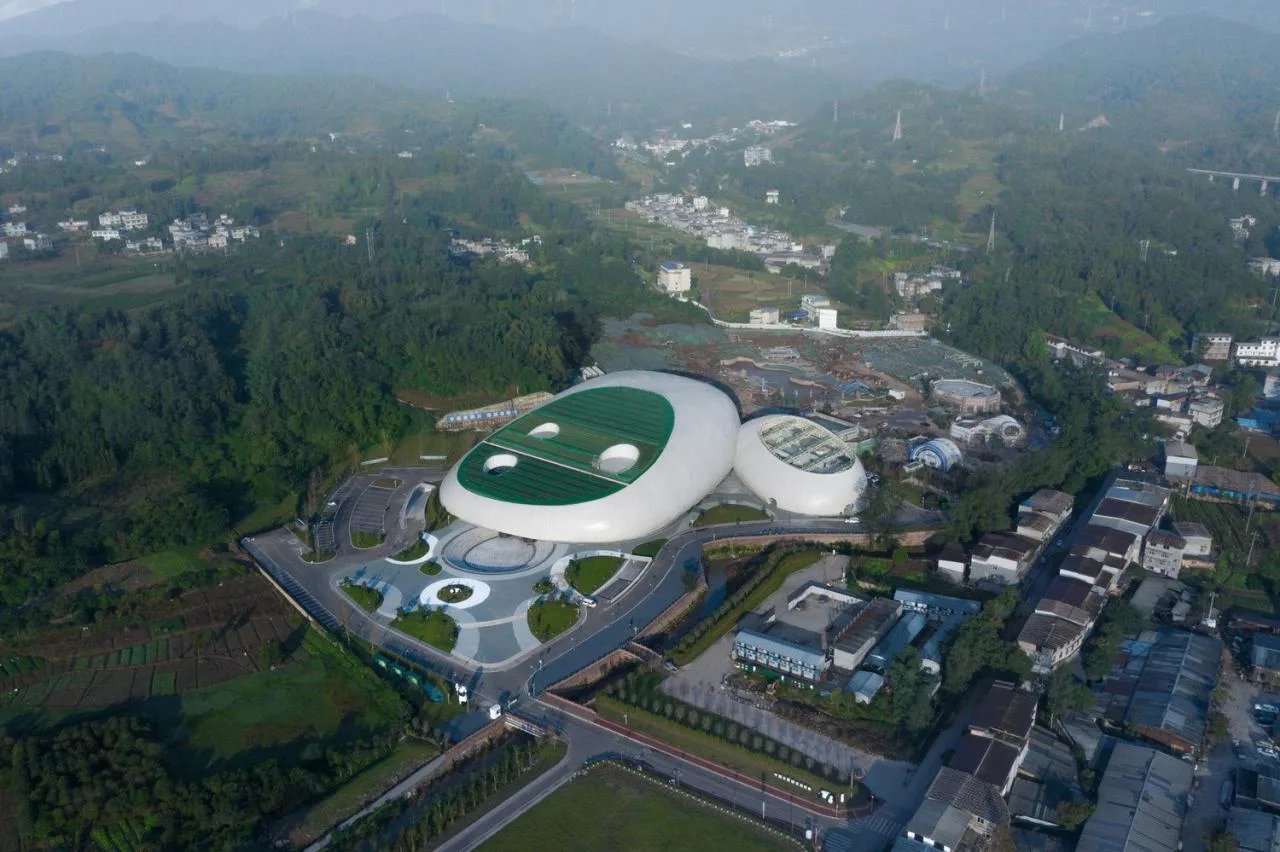 BIM Architecture | Sichuan Ya'an Panda Performing Arts Center/Zhu Xiaodi Studio
